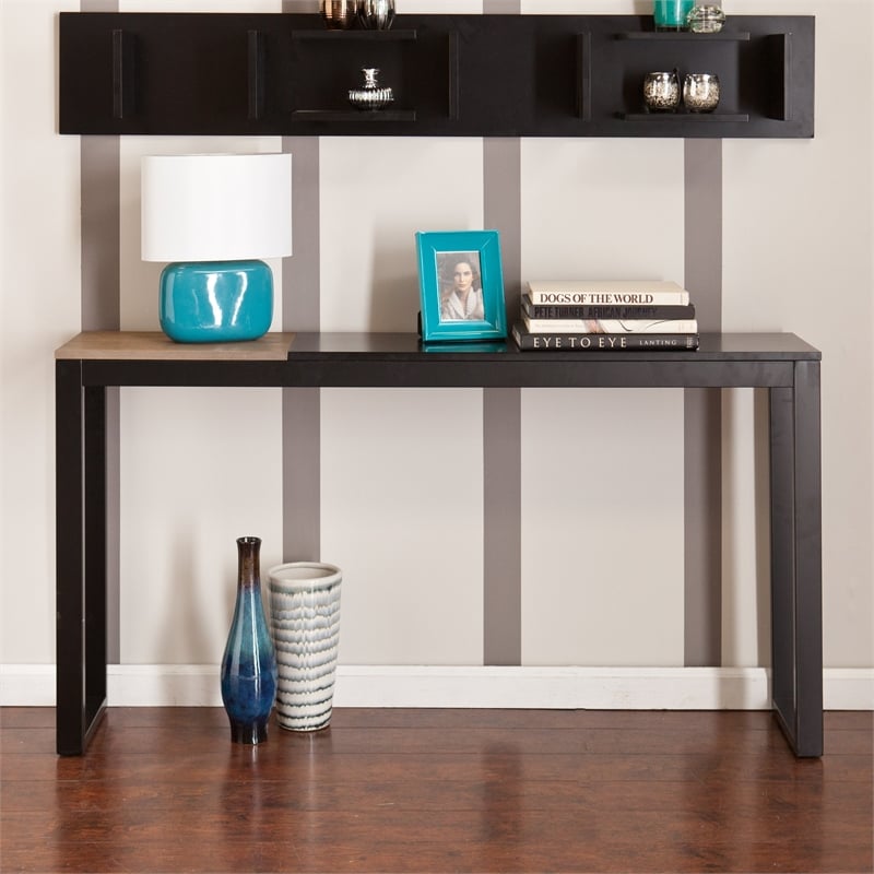Pemberly Row Console Table in Black