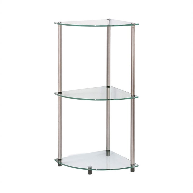 Pemberly Row 3 Tier Corner Shelf 