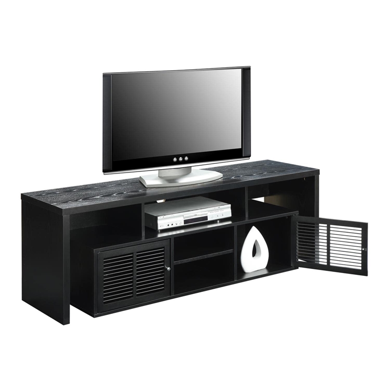 Pemberly Row Transitional Wood TV Stand for TVs up to 59