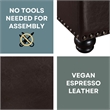 Pemberly Row Storage Ottoman - Espresso