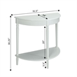 Pemberly Row Entryway Table - White