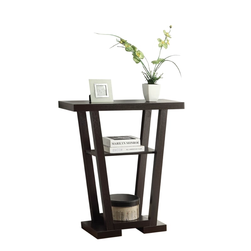 Pemberly Row V Console - Espresso