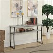 Pemberly Row Console Table in Faux Birch