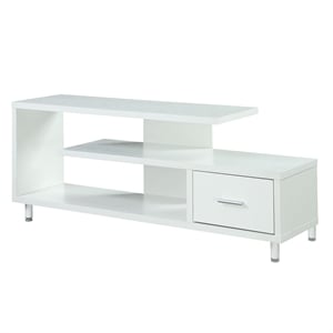 Pemberly Row 60&quot TV Stand in White