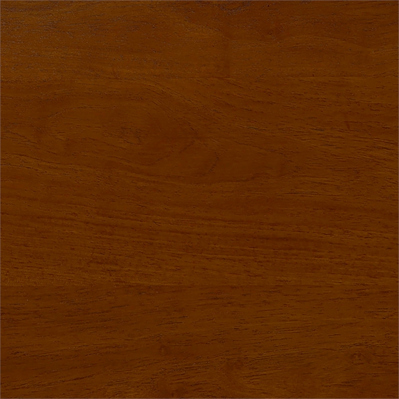 Pemberly Row 3-Tier and 1-Drawer Transitional Wood End Table in Cherry