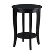 Pemberly Row Round Table in Black