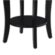 Pemberly Row Round Table in Black