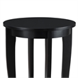 Pemberly Row Round Table in Black