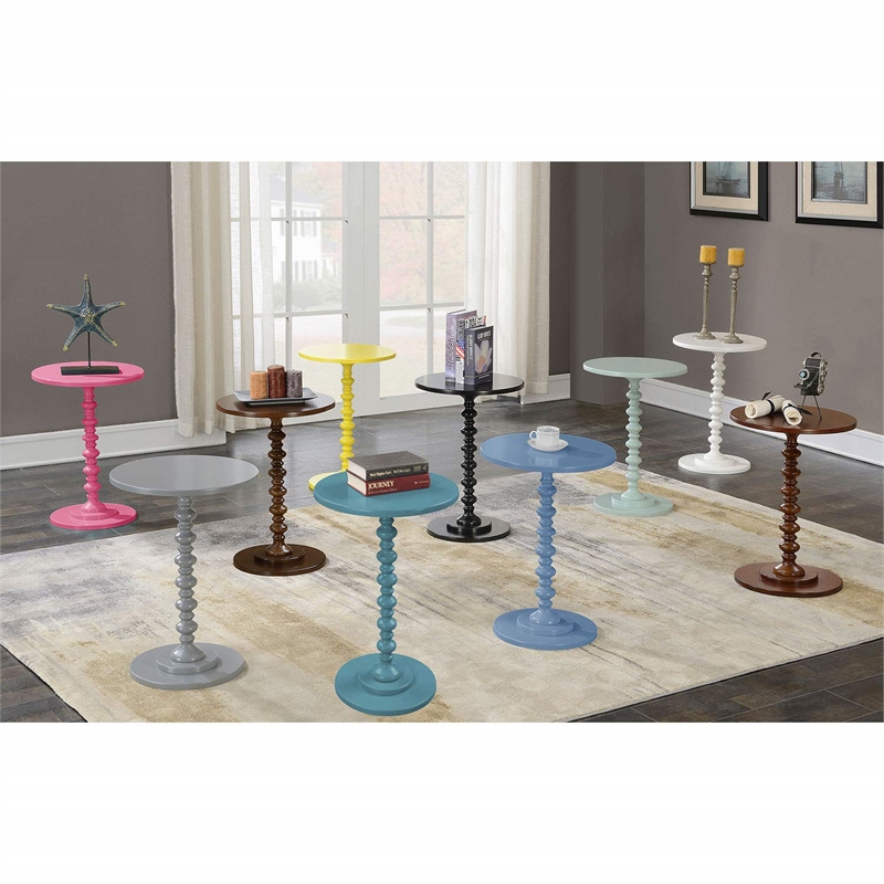 Pemberly Row Spindle Table in White