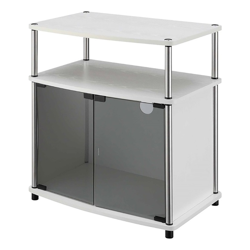 Pemberly Row Contemporary Wood TV Stand for TVs up to 25