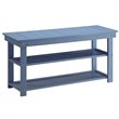 Pemberly Row Entryway Bench in Blue