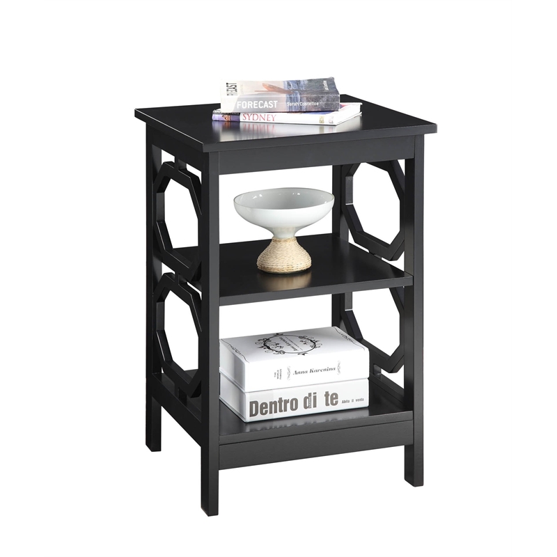 Pemberly Row End Table in Black