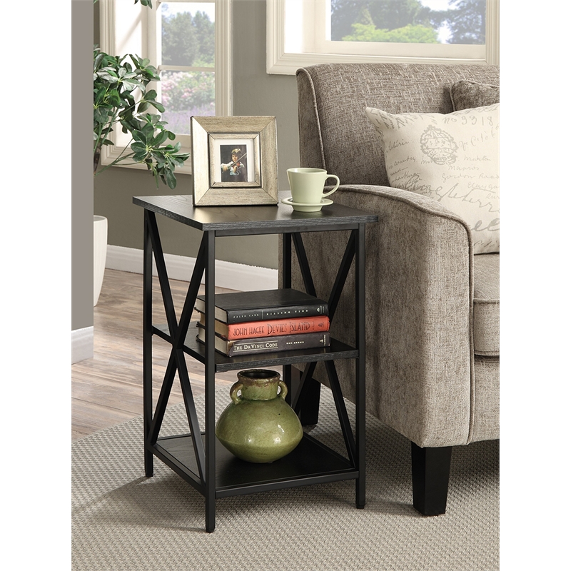 Pemberly Row End Table in Black