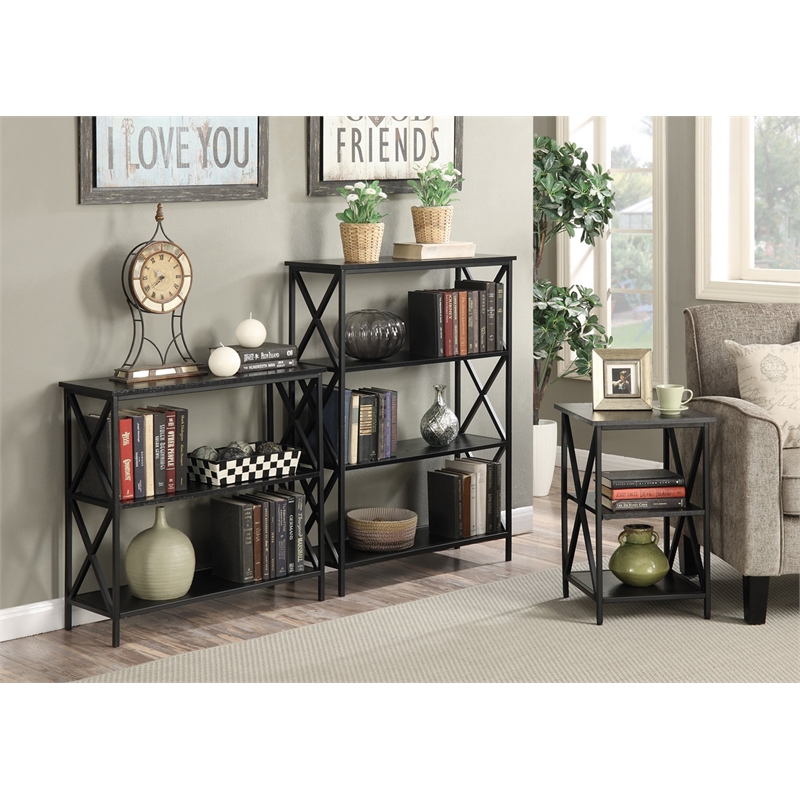 Pemberly Row End Table in Black