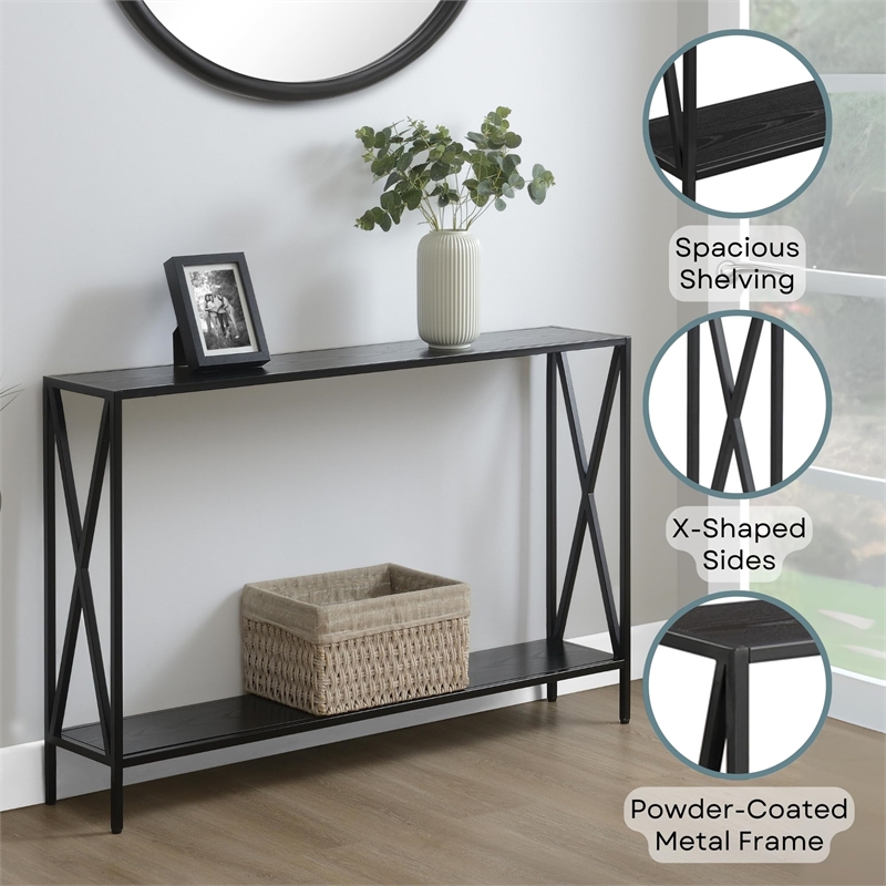 Pemberly Row Console Table in Black
