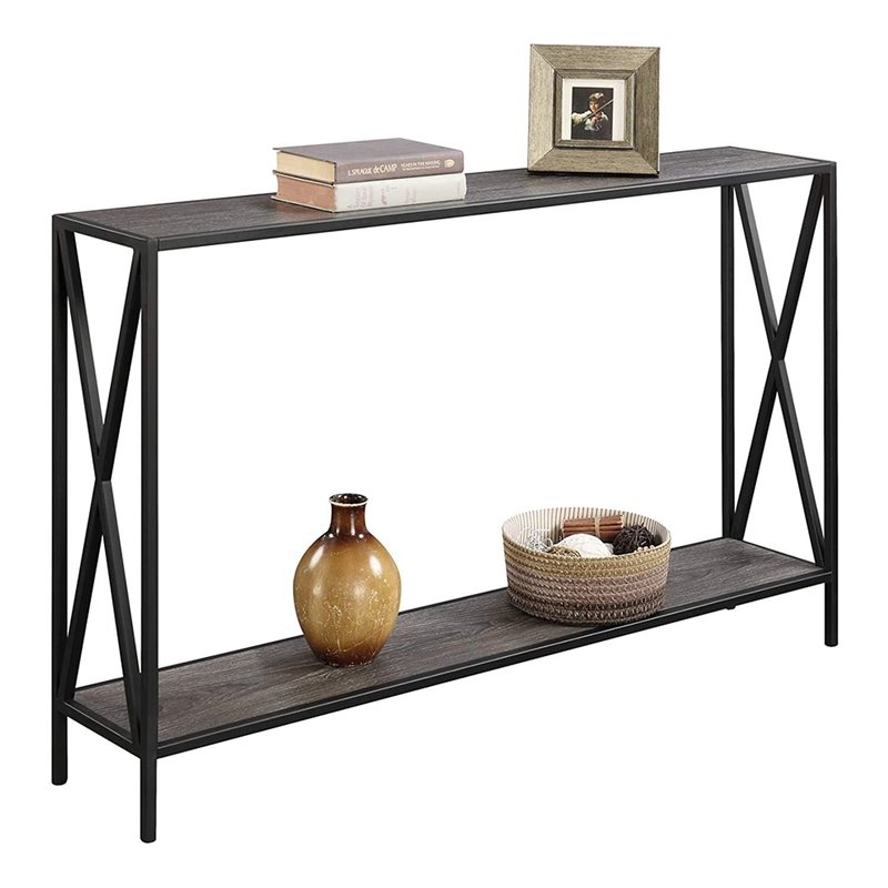 Pemberly Row Console Table in Gray