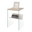 Pemberly Row End Table in Weathered White