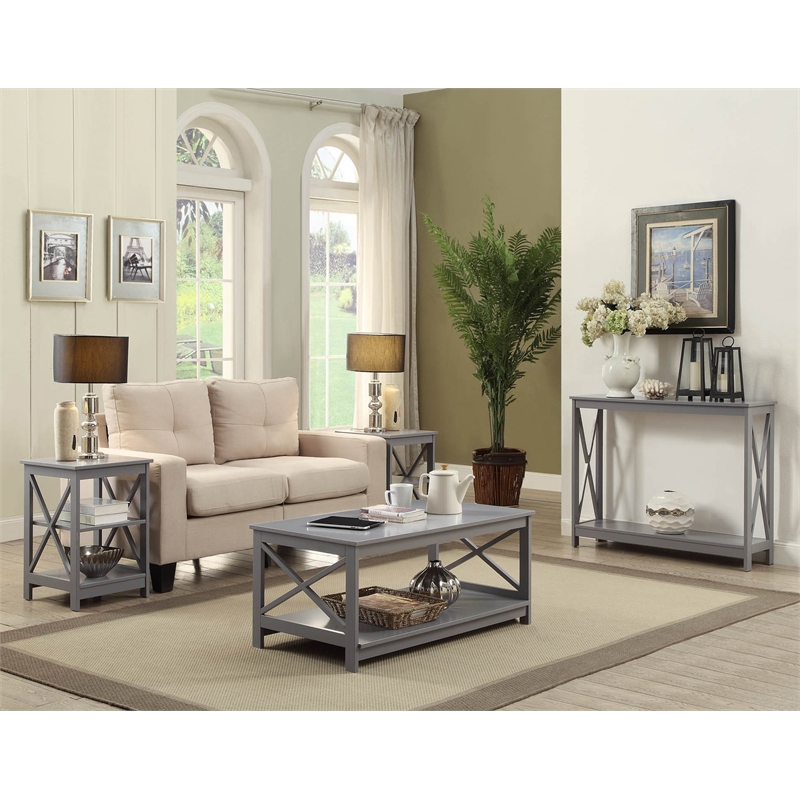 Pemberly Row Coffee Table in Gray