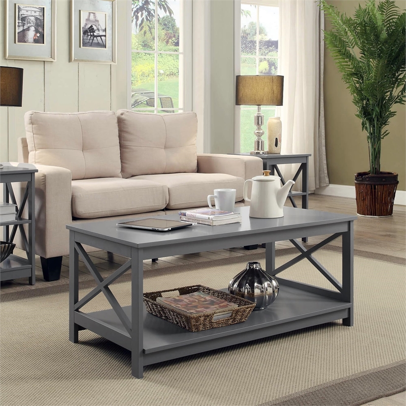 Pemberly Row Coffee Table in Gray