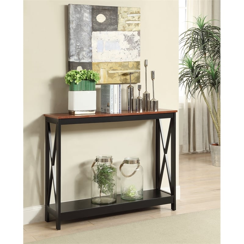 Pemberly Row Console Table in Cherry