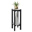 Pemberly Row Deluxe Plant Stand in Black