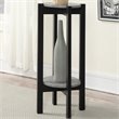 Pemberly Row Deluxe Plant Stand in Black