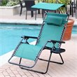 Pemberly Row Oversized Chair with Sunshade in Green Finish