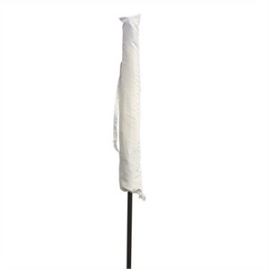 pemberly row umbrella cover for 6.5' x 10' umbrella in tan