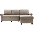 Pemberly Row Right Facing Reclining Sectional in Oatmeal