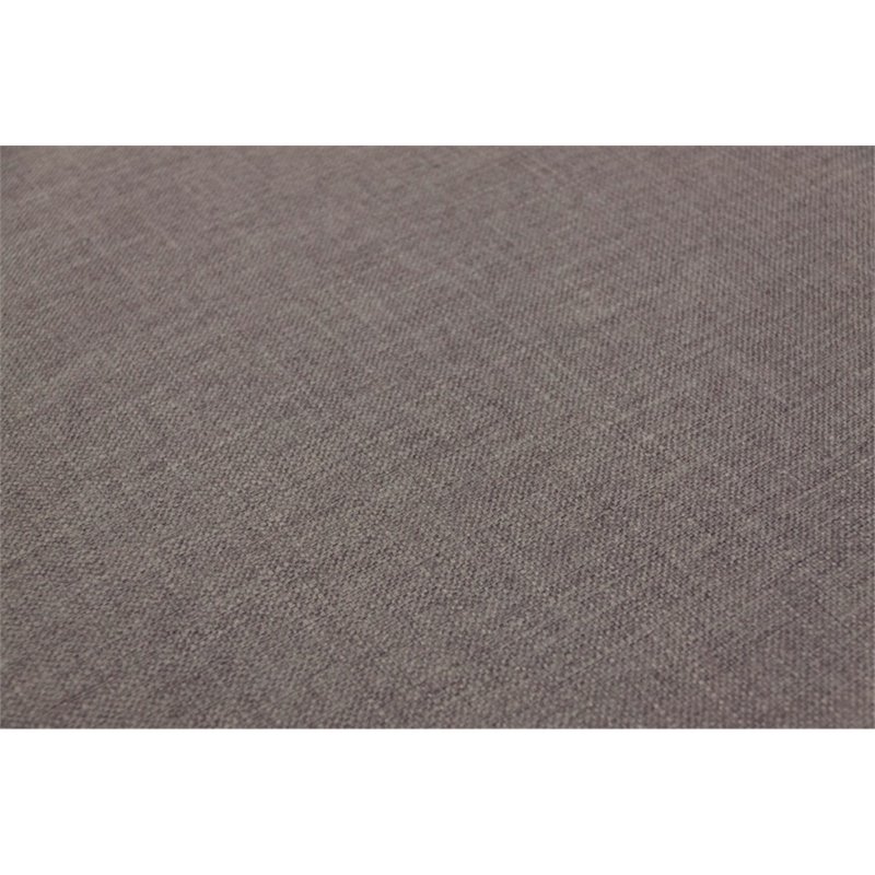 Pemberly Row Fabric Right Facing Reclining Sectional in Gray