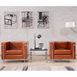 Pemberly Row Reception Chair in Orange