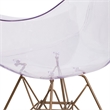 Pemberly Row Transparent Dining Chair