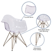 Pemberly Row Transparent Dining Chair