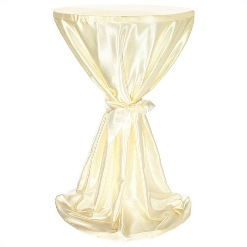 Pemberly Row Round Wood Cocktail Table