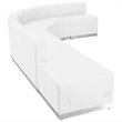 Pemberly Row 5 Piece Reception Seating in White