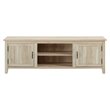 Pemberly Row Modern 2-Side Doors Wood TV Console for TVs up to 70