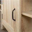 Pemberly Row Modern 2-Side Doors Wood TV Console for TVs up to 70