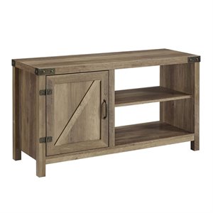 Pemberly Row 44&quot Console in Rustic Oak