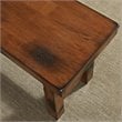Pemberly Row Wood Dining Bench in Dark Oak