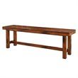 Pemberly Row Wood Dining Bench in Dark Oak