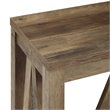 Pemberly Row 52 Rustic Entry Console Table in Rustic Oak