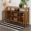 Pemberly Row Farmhouse Wood Console Buffet for TVs up to 52