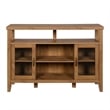 Pemberly Row Farmhouse Wood Console Buffet for TVs up to 52
