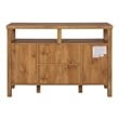 Pemberly Row Farmhouse Wood Console Buffet for TVs up to 52