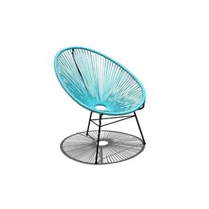 pemberly row patio chair in glacier blue