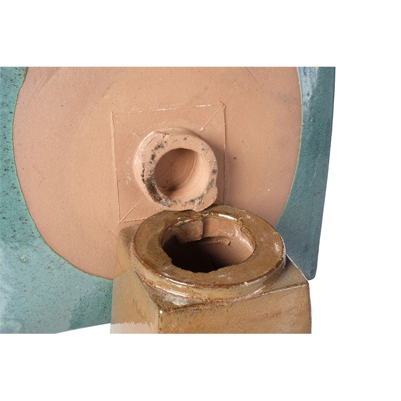 Pemberly Row Bird Bath in Aqua