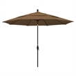 Pemberly Row 11' Patio Umbrella in Woven Sesame