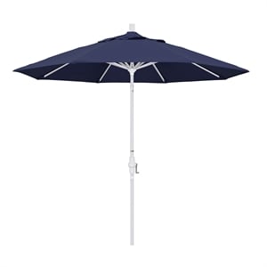 Pemberly Row 9' Patio Umbrella in Navy Blue