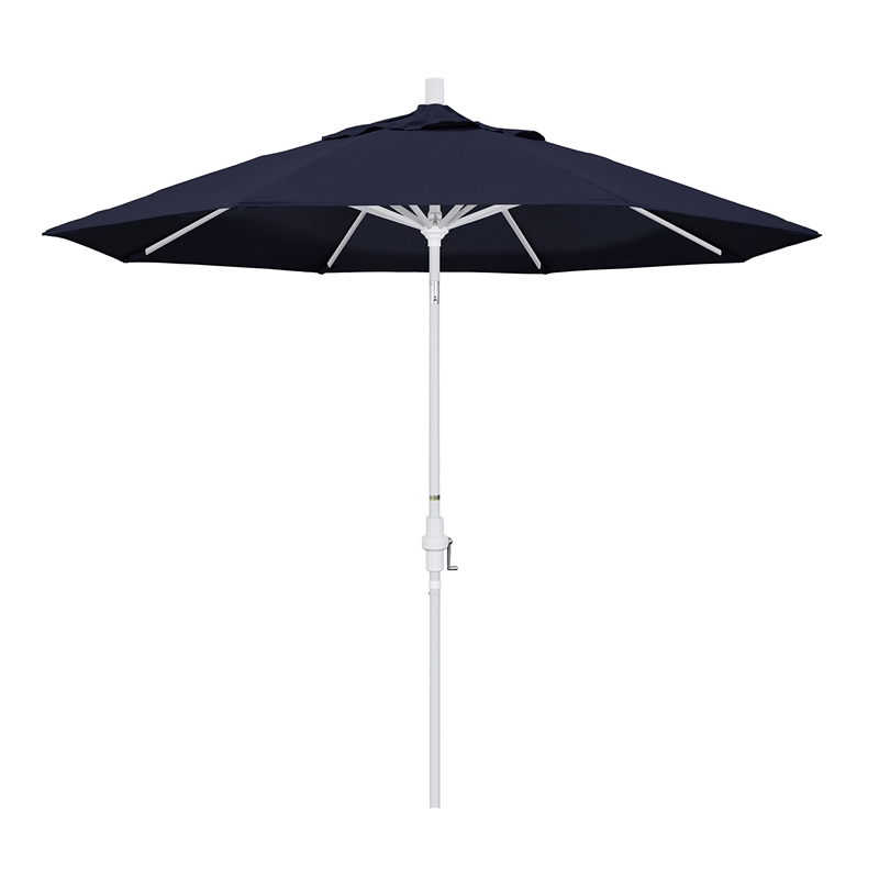 Pemberly Row 9' Patio Umbrella in Navy Blue