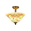 Pemberly Row Mosaic Flush Mount